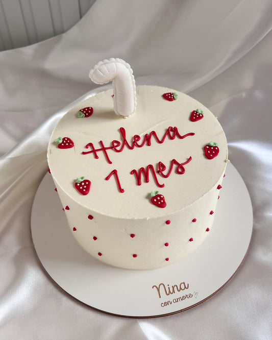 FRESAS CAKE- NUMERO