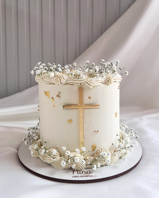 BAUTIZO / PRIMERA COMUNIÓN -Boho Cake