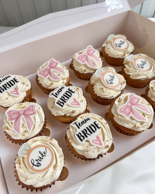 CUPCAKES DECORADOS - Despedida de soltera