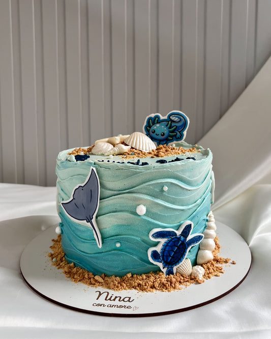ANIMALES DEL OCEANO CAKE