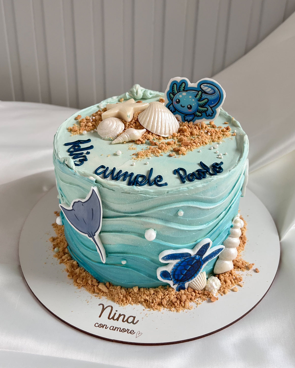 ANIMALES DEL OCEANO CAKE