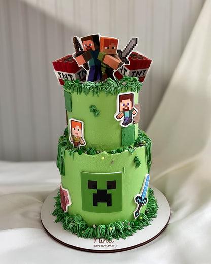 MINECRAFT CAKE