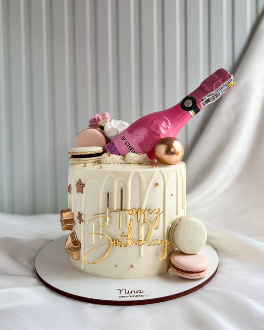 CHAMPAGNE CAKE BLANCA - Botella