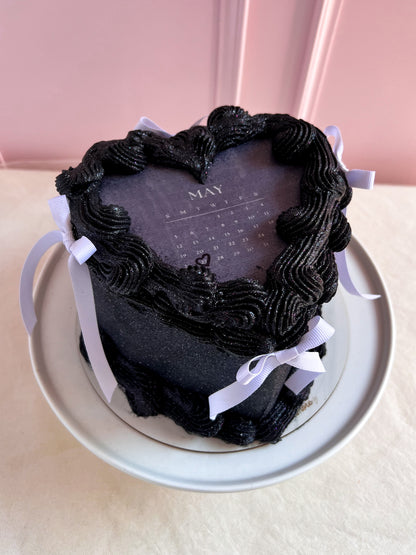 BURNING CAKE - Black Coquette