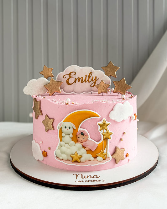 BABY LUNA CAKE- Estrellas Doradas