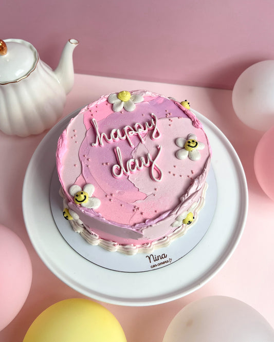 HAPPY MARGARITAS CAKE - Pink