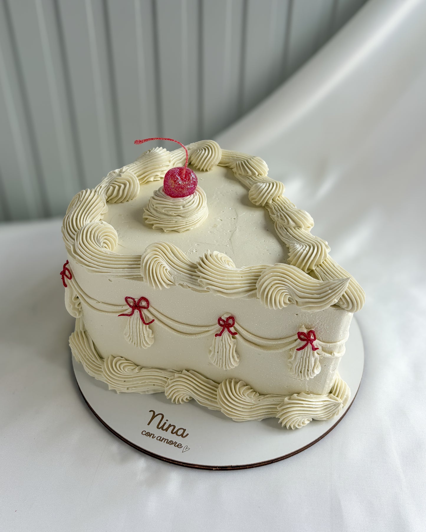 SLICE VINTAGE CAKE - BLANCO