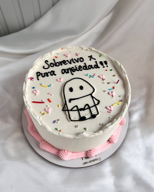 SOBREVIVO X PURA ANSIEDAD CAKE