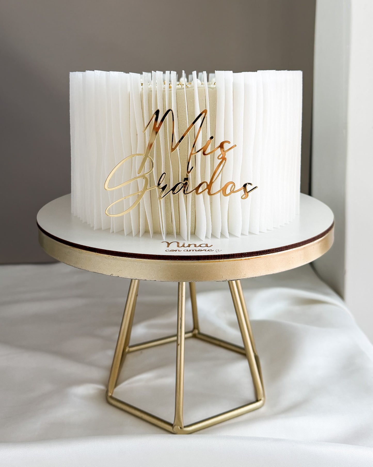 WAFER PAPER CAKE - Mis Grados