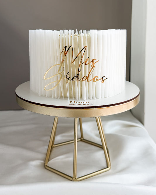 WAFER PAPER CAKE - Mis Grados