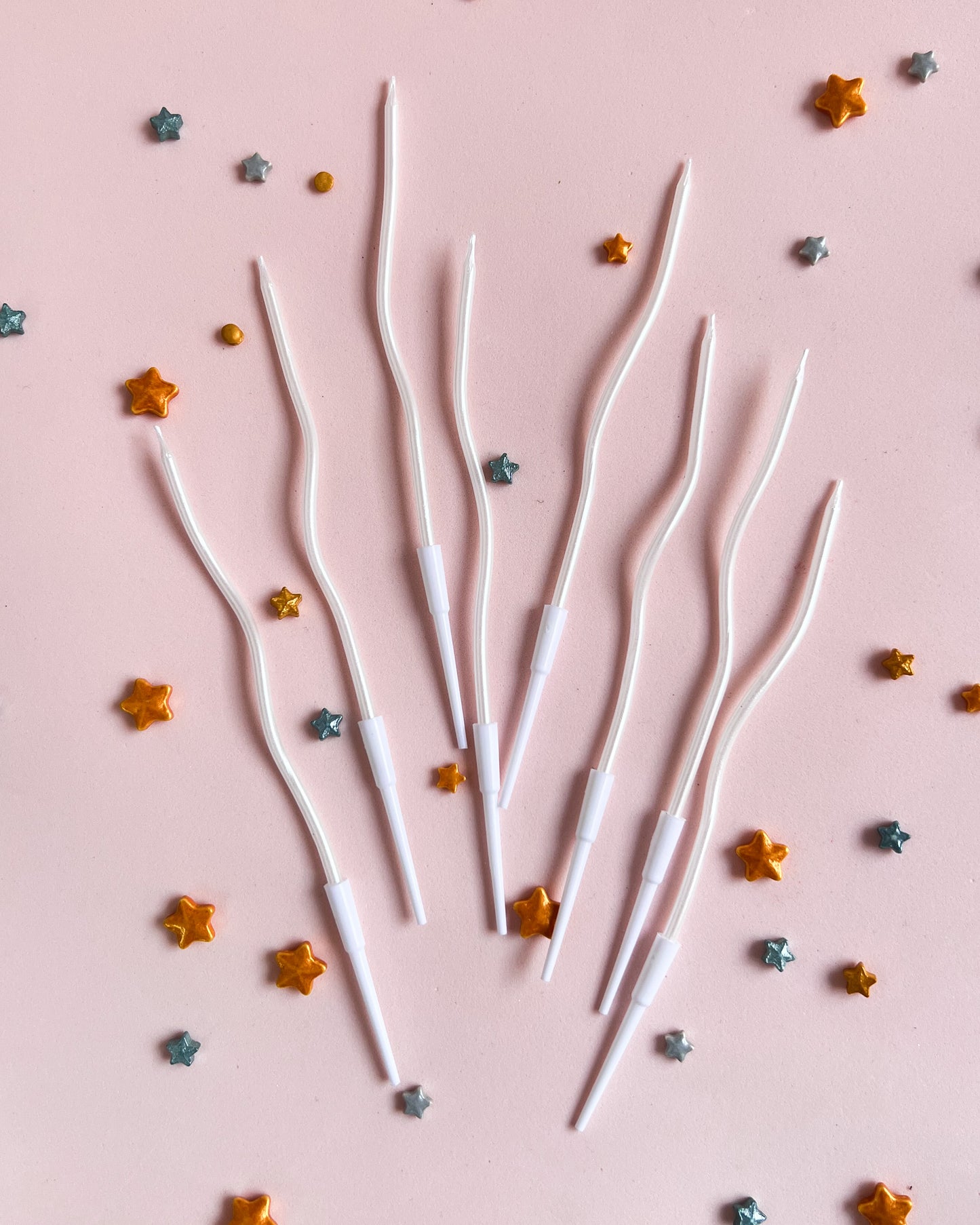 VELITAS ESPIRAL BLANCAS PERLADAS