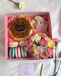 BIRTHDAY BOX - Tarta Vasca + Flores