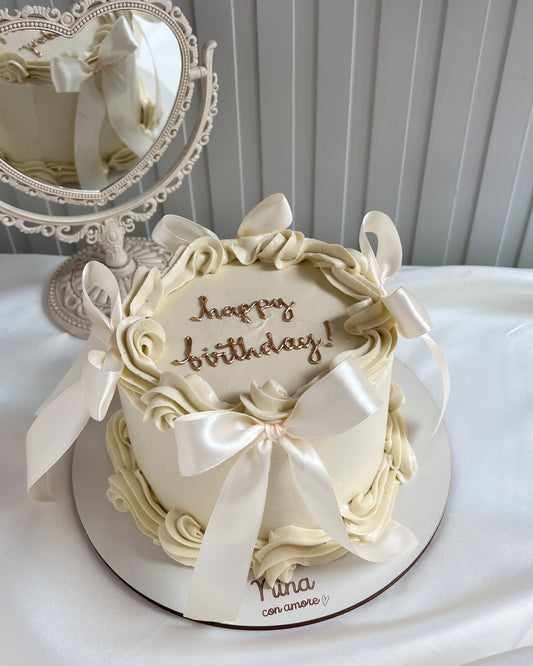 VINTAGE COQUETTE  - Lazos Blancos