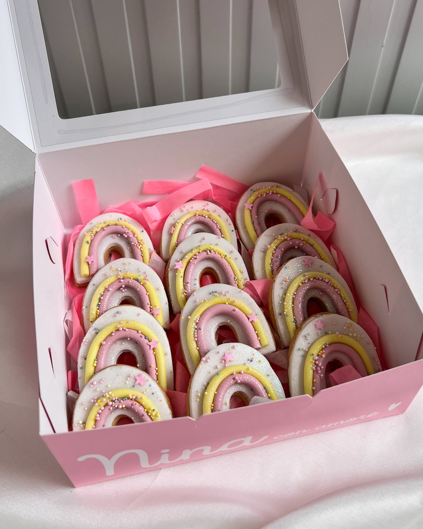 GALLETAS DECORADAS - Arcoíris