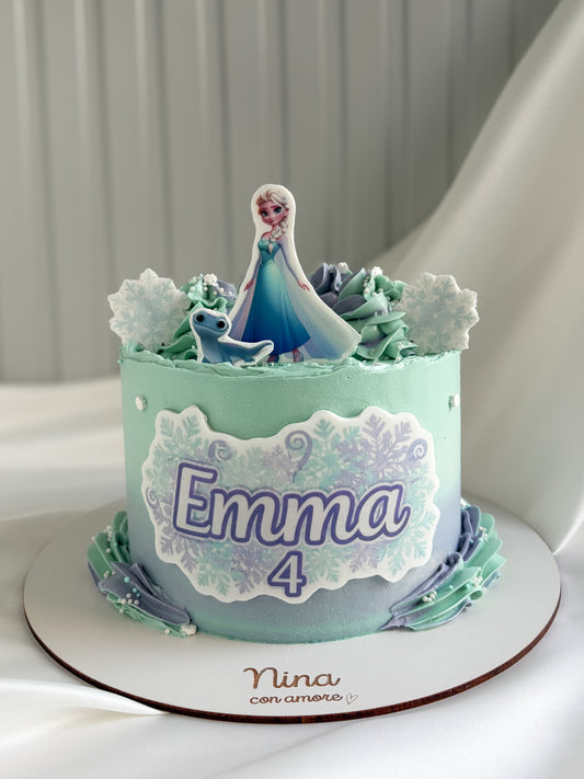 FROZEN CAKE - Elsa y Bruni