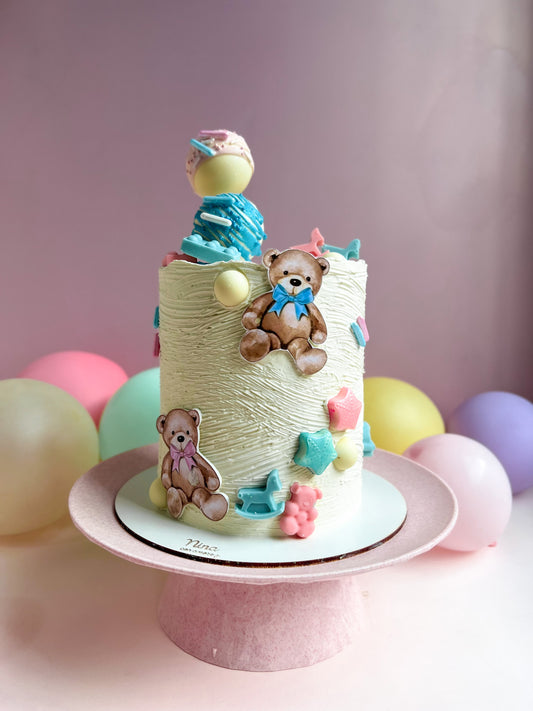 GENDER REVEAL - BABY SHOWER CAKE