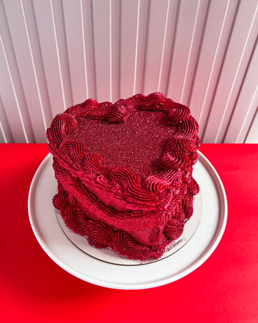 MAGIC GLITTER CAKE - Roja