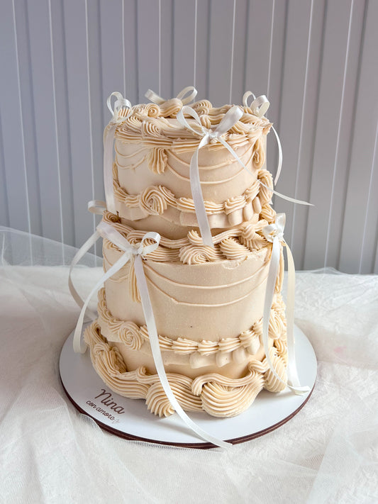 VINTAGE CAKE BEIGE - Lazos