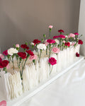 LONG CAKE - Papel Wafer Comestible + Claveles