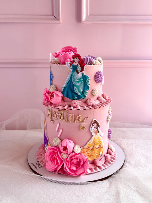 DISNEY PRINCESS CAKE