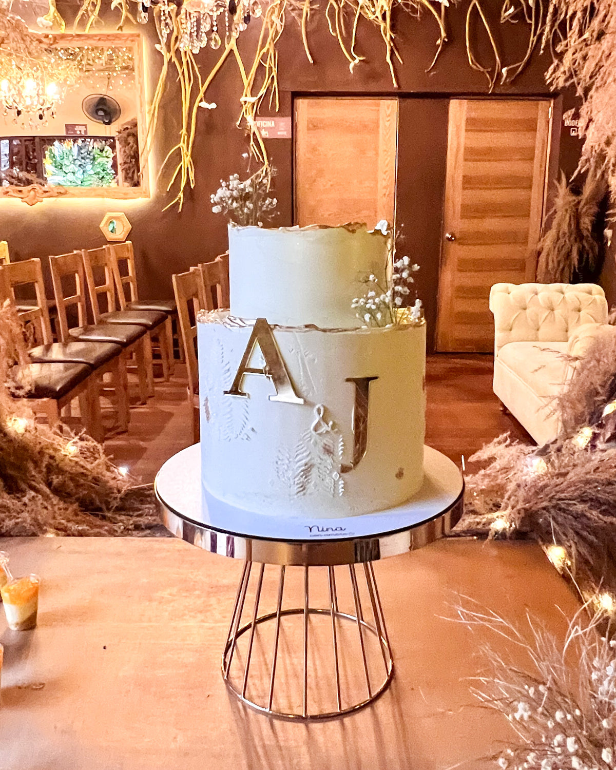 WEDDING CAKE BOHO