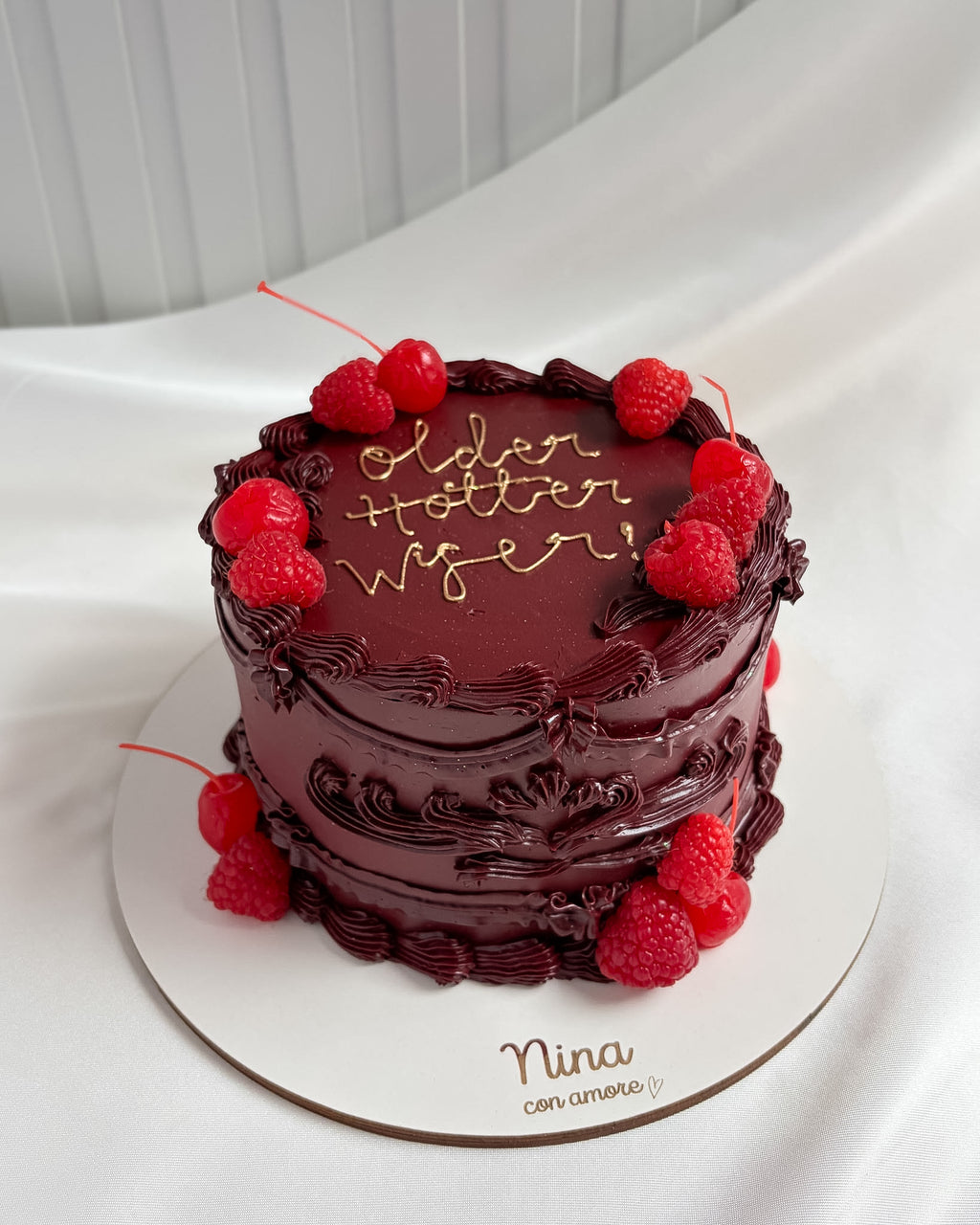 VINTAGE CAKE VINOTINTO - Frambuesas y Cerezas