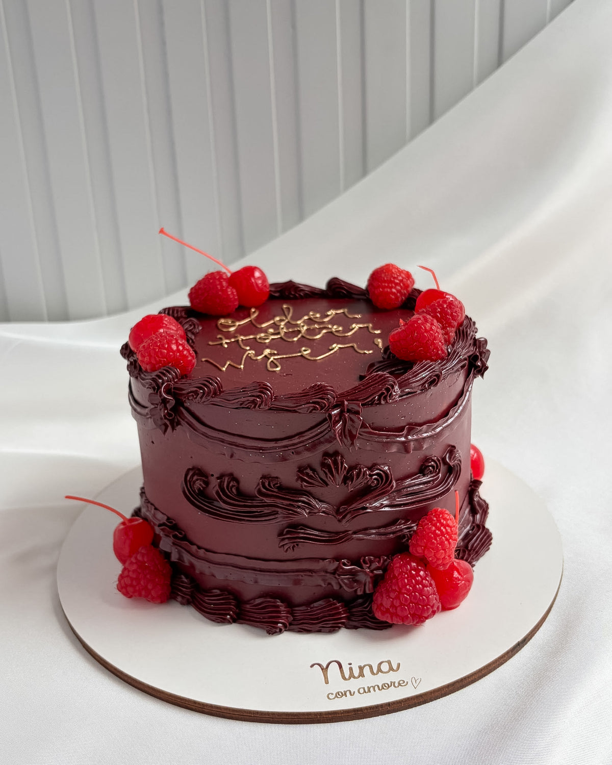 VINTAGE CAKE VINOTINTO - Frambuesas y Cerezas