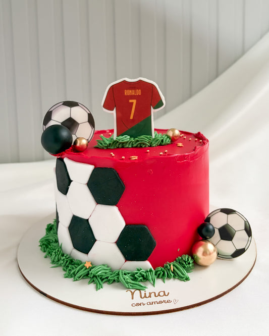 FUTBOL CAKE ROJA - Portugal