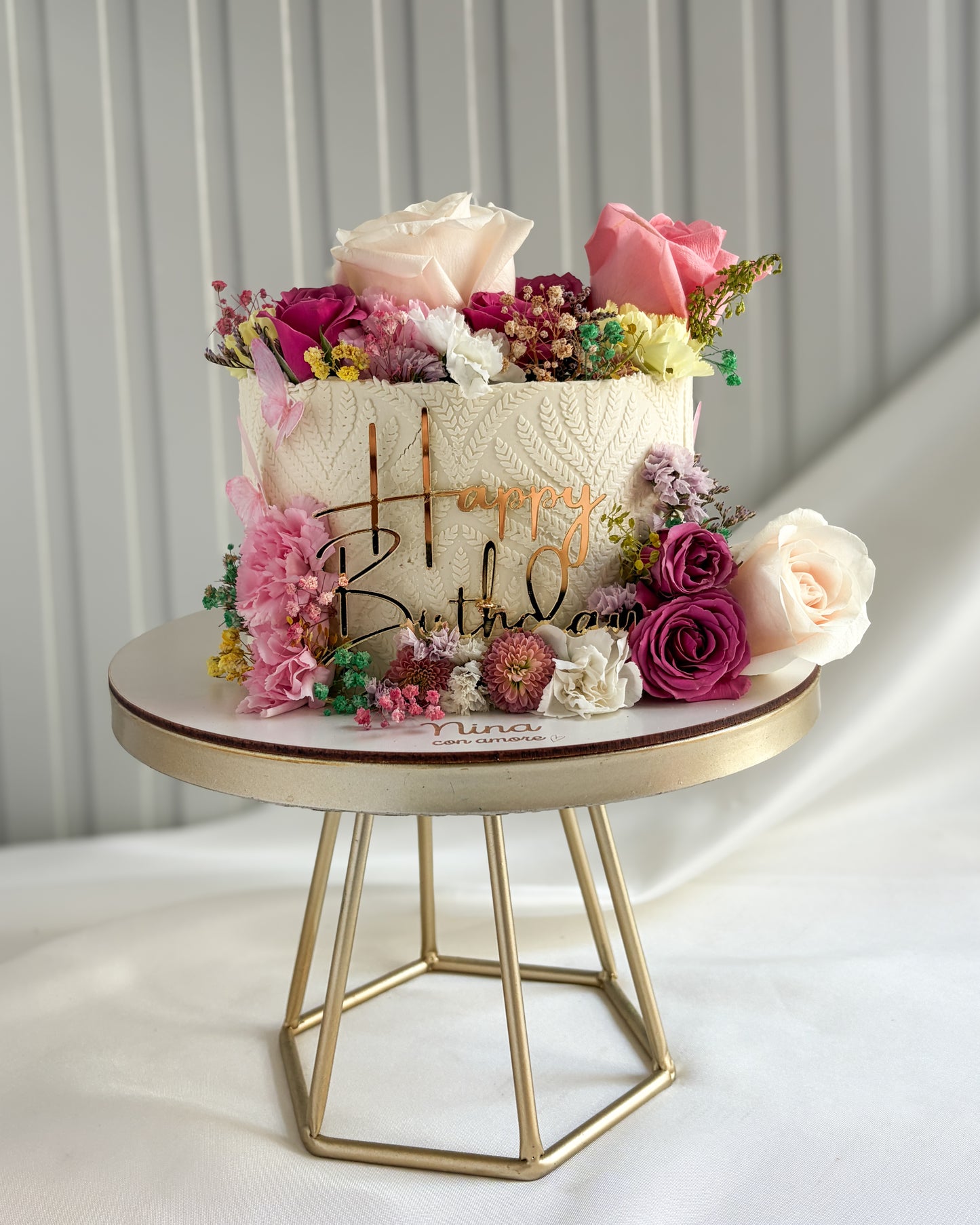 MAGIC FOREST CAKE - STENCIL Y LETRERO