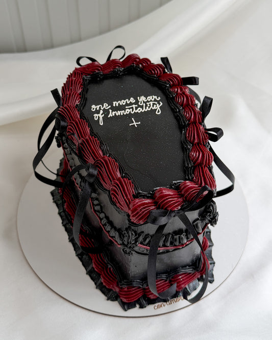 VINTAGE CAKE GÓTICA - Ataud