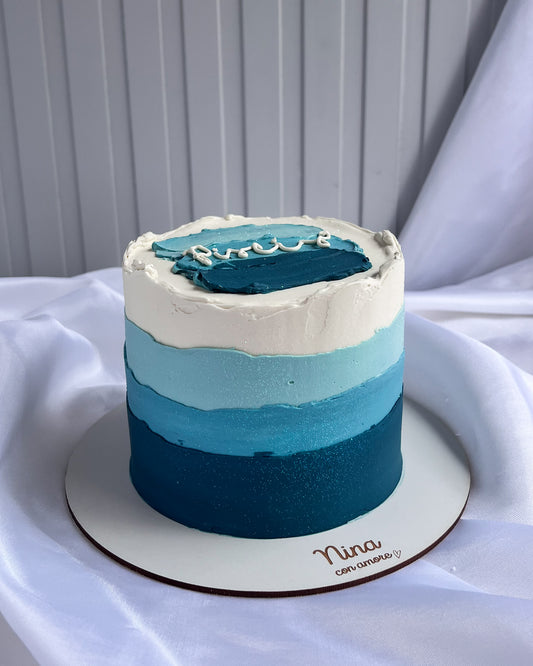 BIRTHDAY CAKE - Azul Profundo