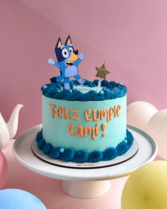 BLUEY CAKE