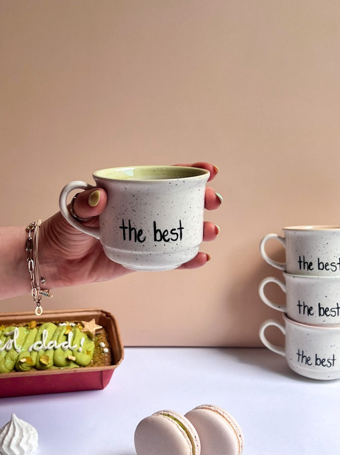 BIRTHDAY BOX - Tarta Vasca + Taza "The best"