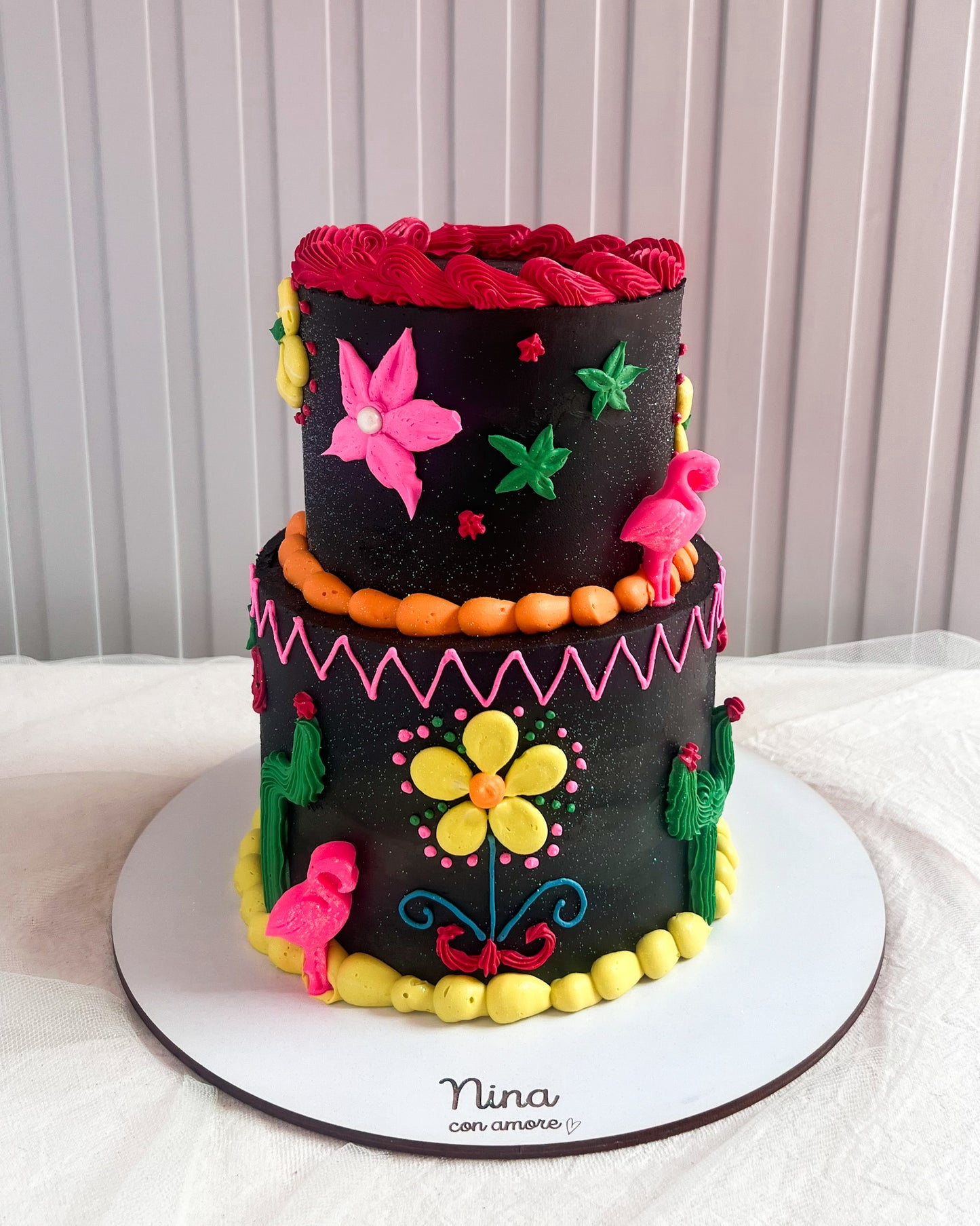 MEXICAN PARTY CAKE - Black