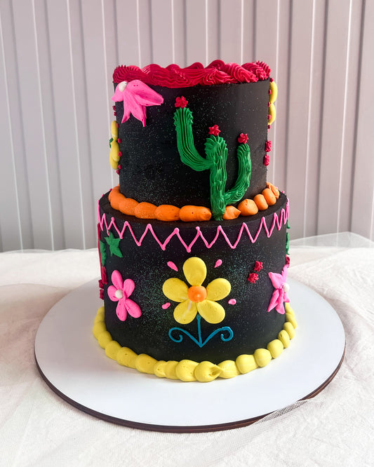 MEXICAN PARTY CAKE - Black