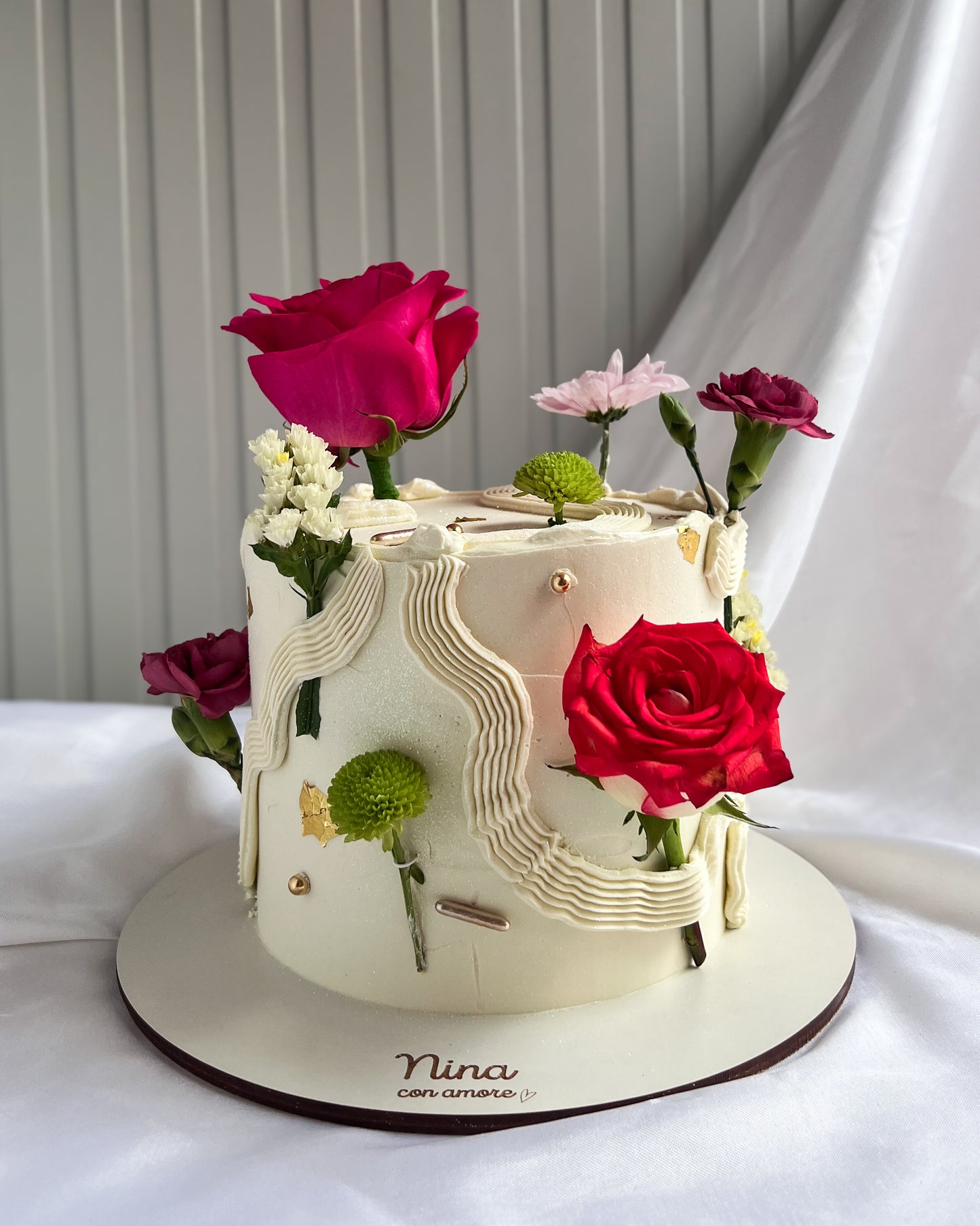 EUGENIA CAKE BLANCA - Flores Naturales