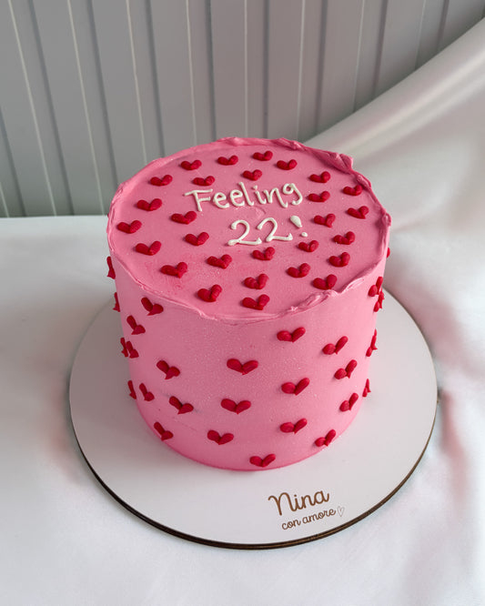HAPPY BIRTHDAY ROSADO - Corazoncitos Rojos