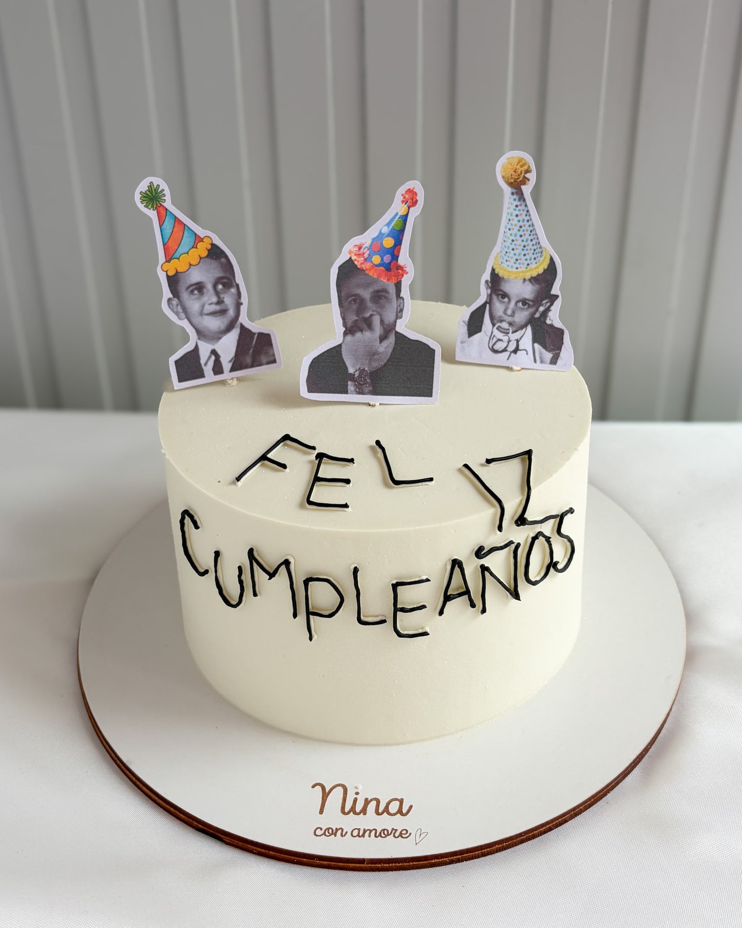 FOTOS GORRITOS CAKE - LETRAS
