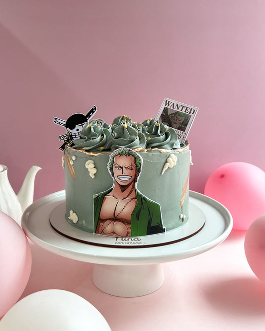 ONE PIECE CAKE - Zoro Roronoa