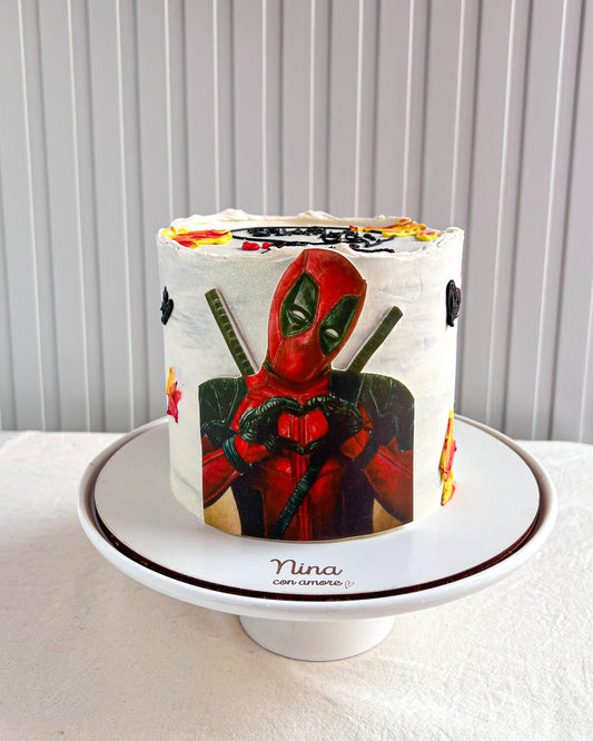 DEADPOOL CAKE