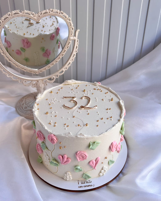 FLOWERS CAKE - Flores en Crema