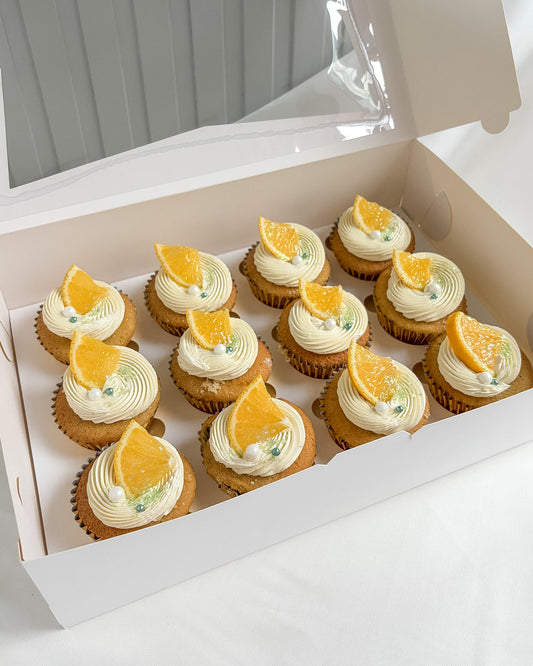 CUPCAKES DECORADOS - Limones