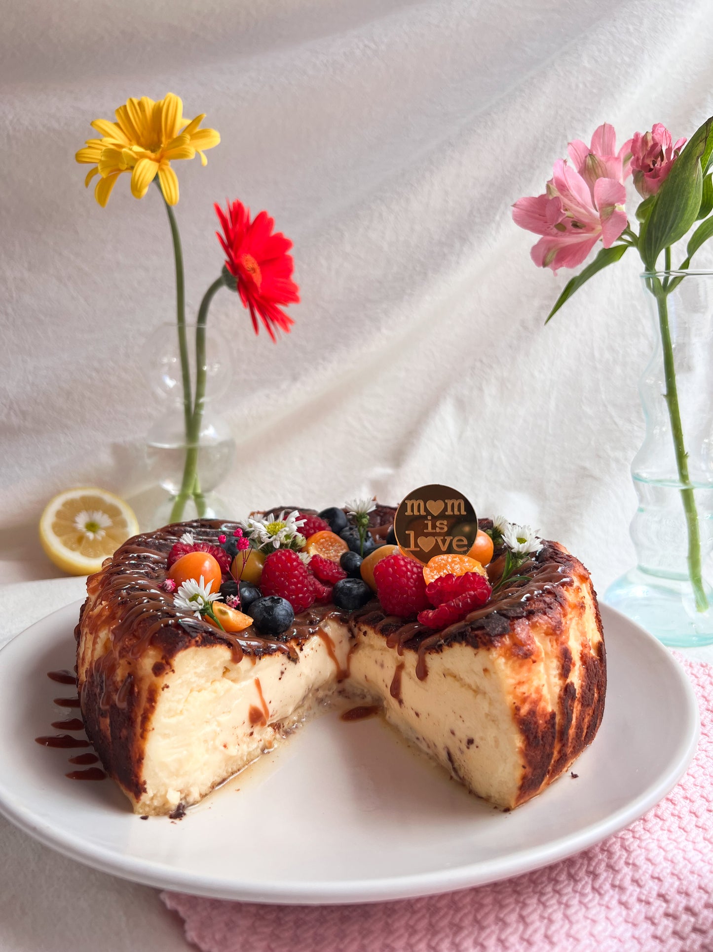 TARTA VASCA SUPER CREMOSA - 12-15 porciones