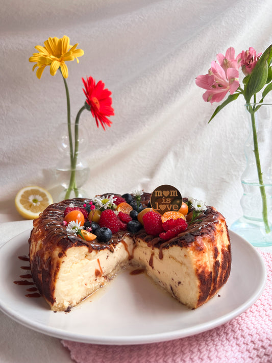 TARTA VASCA SUPER CREMOSA - 12-15 porciones