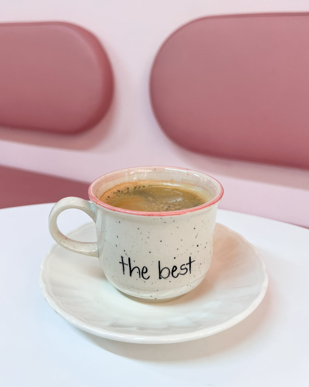 BOHO BIRTHDAY BOX BLANCA + Taza de cerámica "The best"