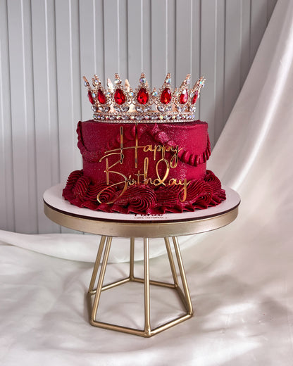 BIRTHDAY QUEEN CAKE VINOTINTO - Corona