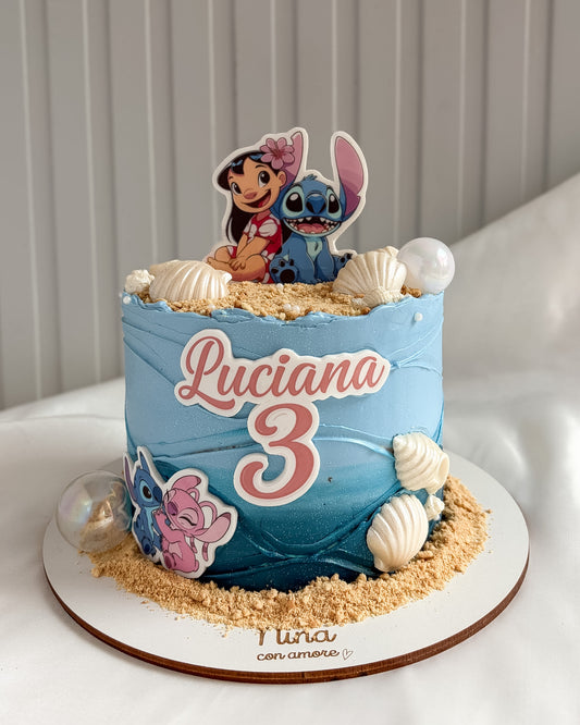 LILO Y STITCH CAKE - Azul