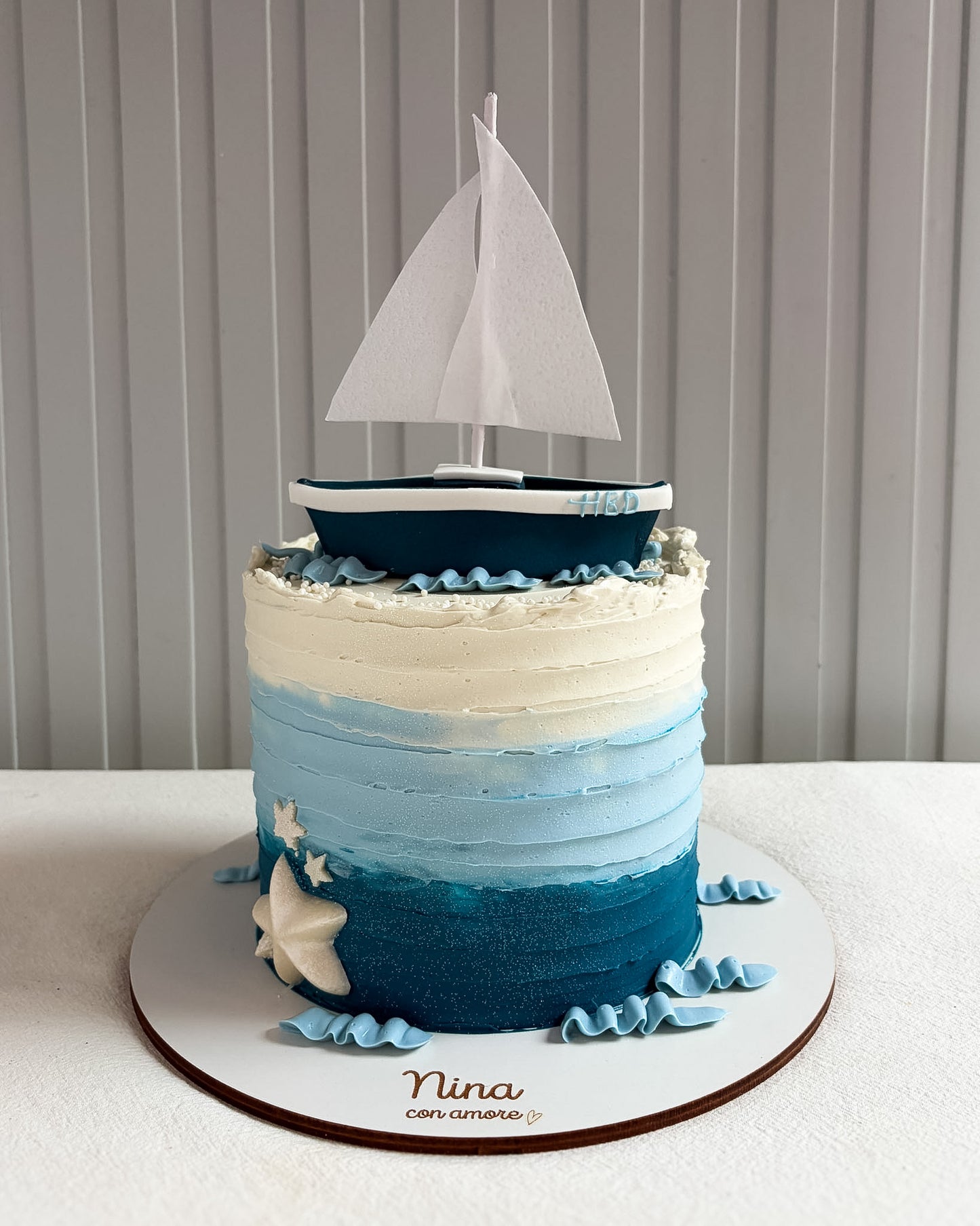 BARCO CAKE- Azul