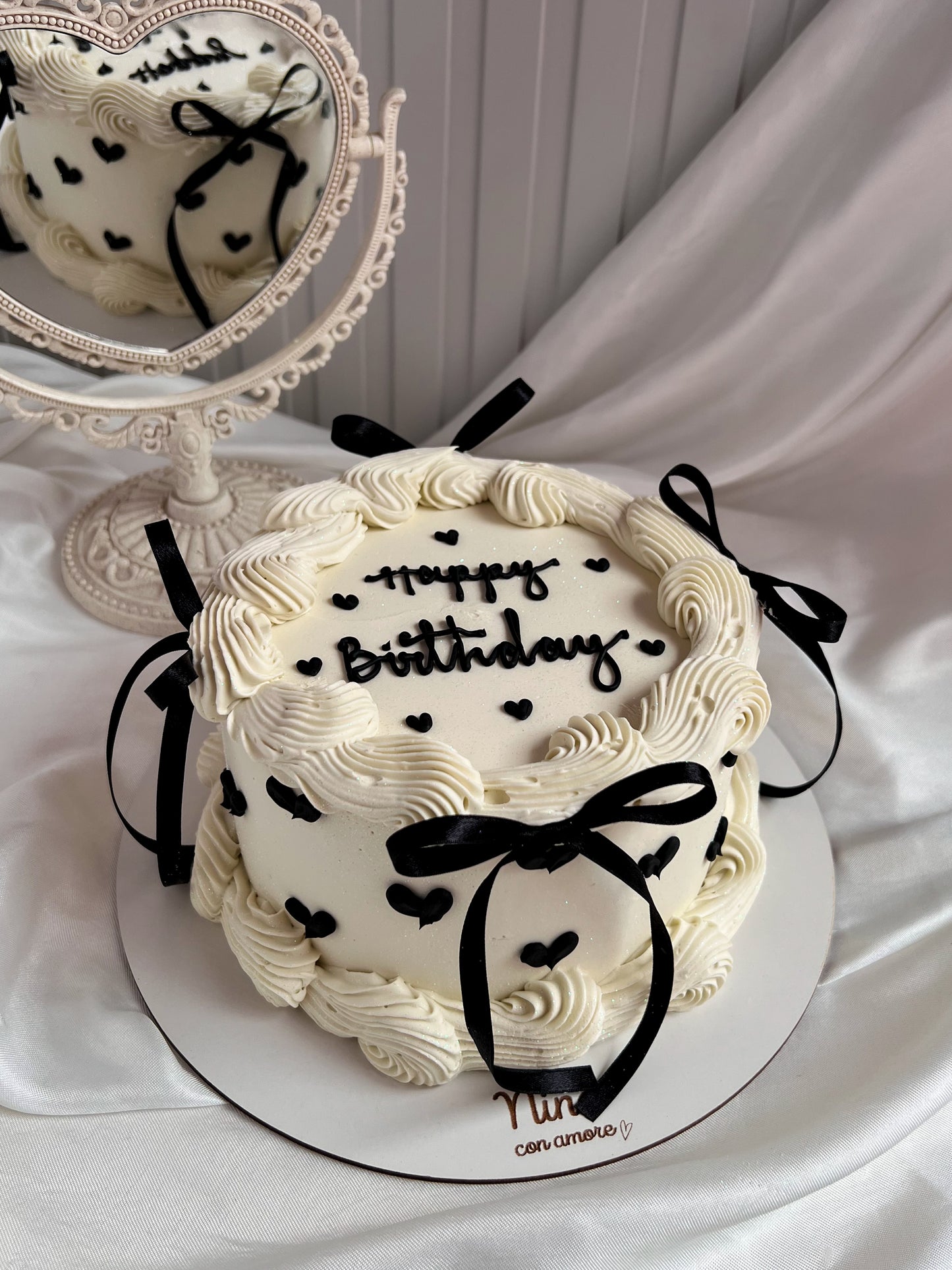 VINTAGE CAKE CORAZONCITOS - Lazos