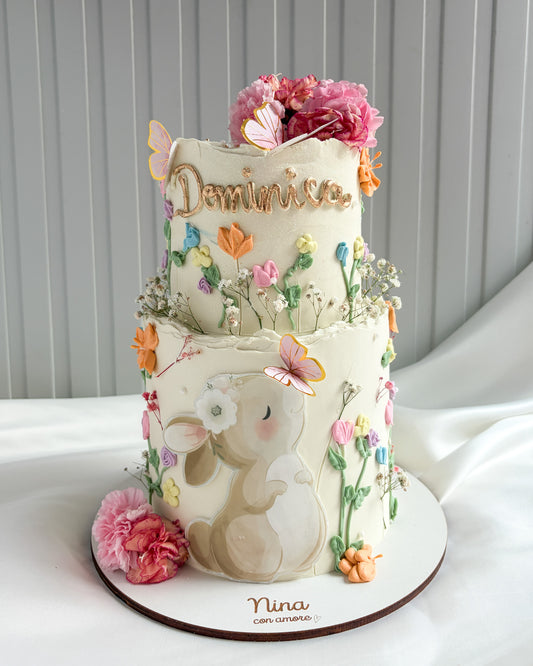 CONEJITA CAKE - Mariposas (2 Pisos)